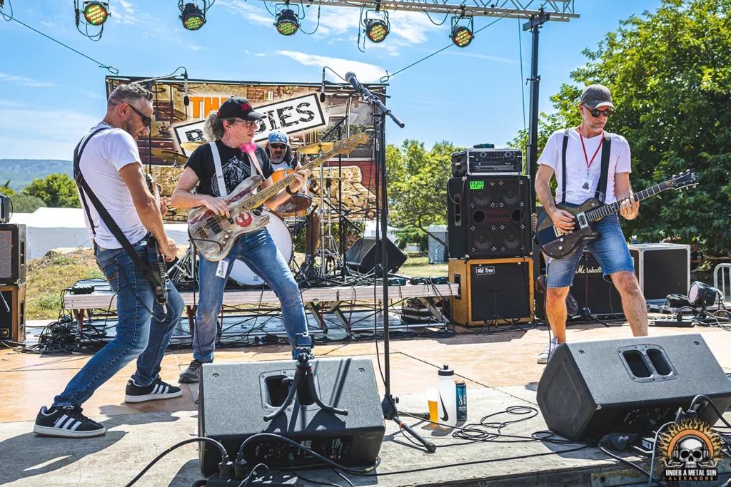The BUNDIES, groupe de stoner en ouverture pour la 1ère édition du Martigues Metal Fest