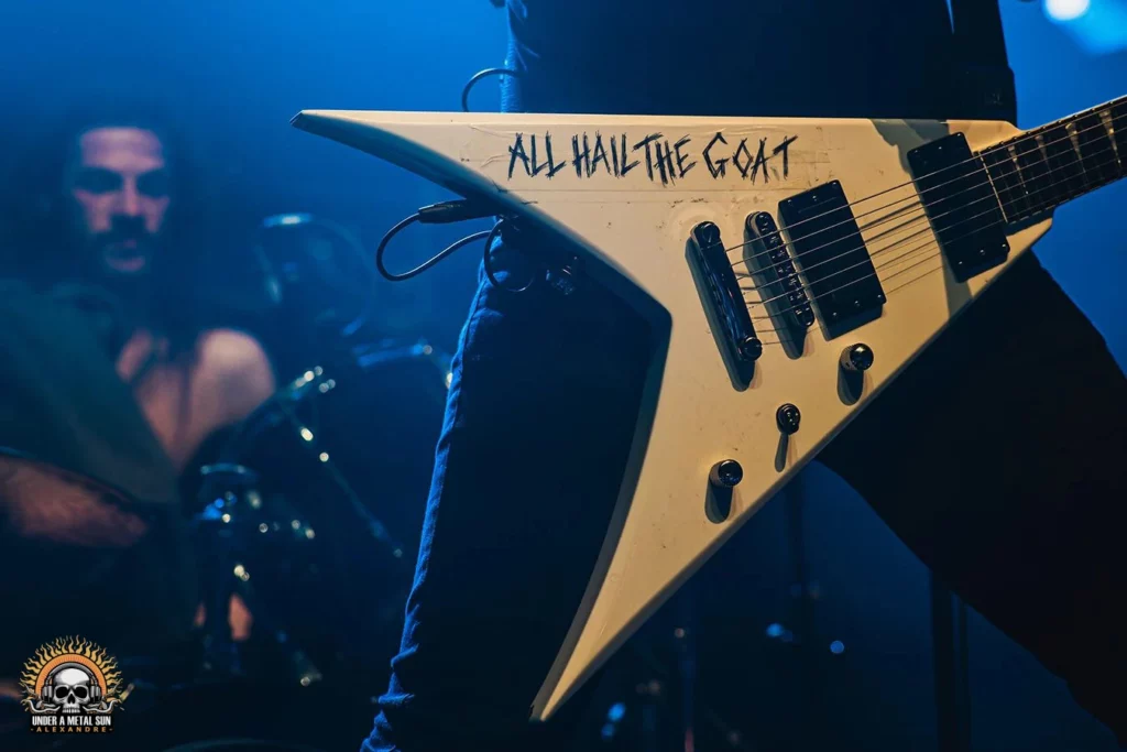 Hellripper le 17 janvier 2024 en première partie d'Abbath à Victoire 2