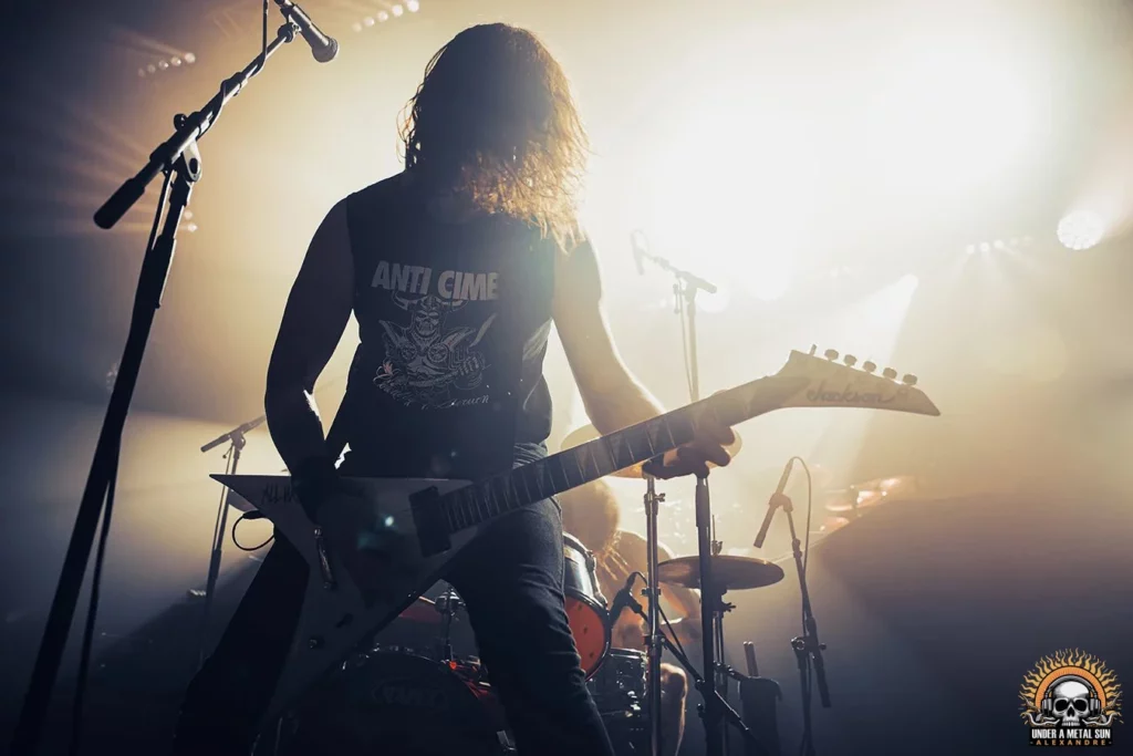 Hellripper le 17 janvier 2024 en première partie d'Abbath à Victoire 2