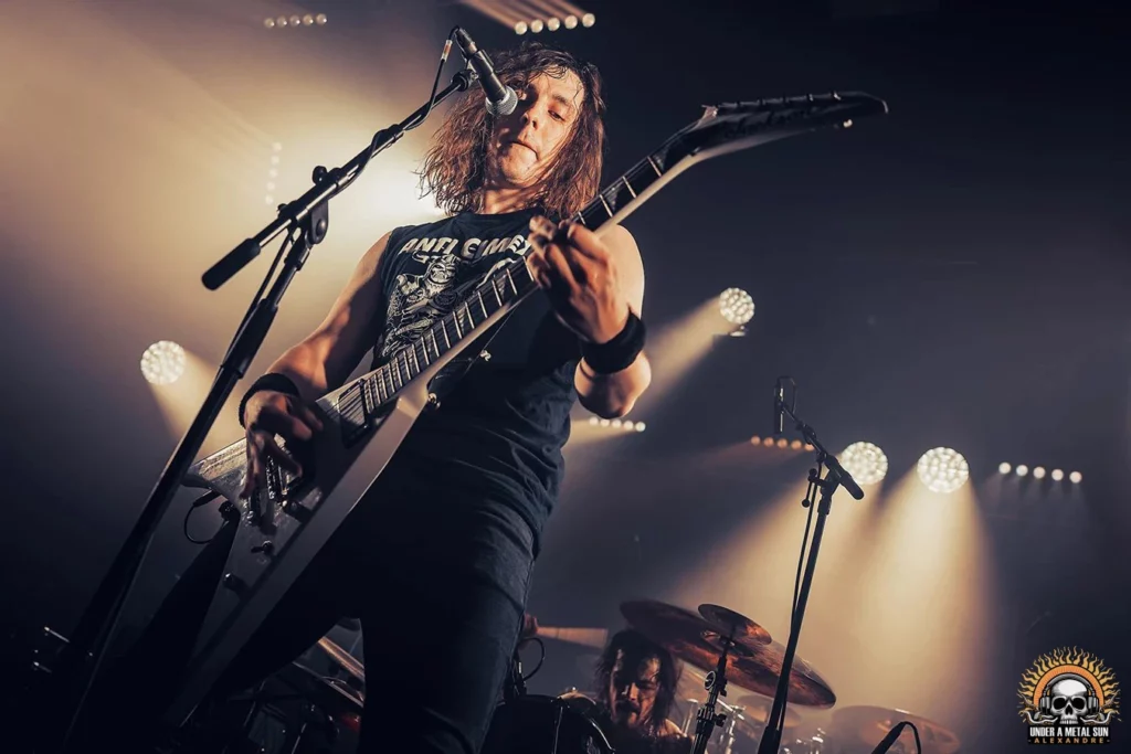 Hellripper le 17 janvier 2024 en première partie d'Abbath à Victoire 2