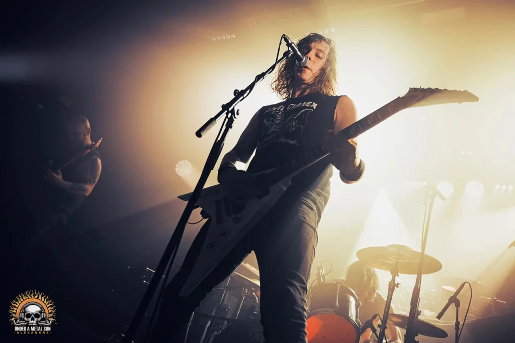 Hellripper le 17 janvier 2024 en première partie d'Abbath à Victoire 2