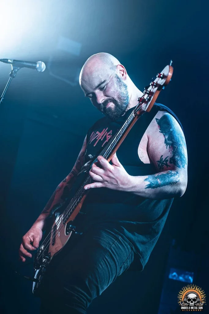 Hellripper le 17 janvier 2024 en première partie d'Abbath à Victoire 2