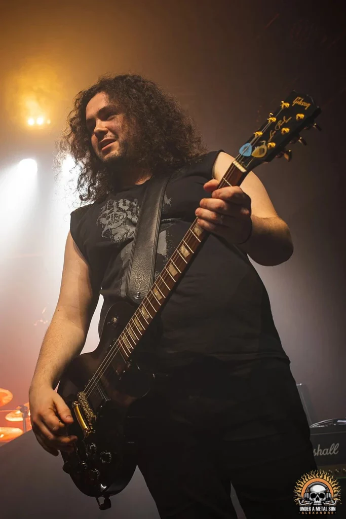 Hellripper le 17 janvier 2024 en première partie d'Abbath à Victoire 2