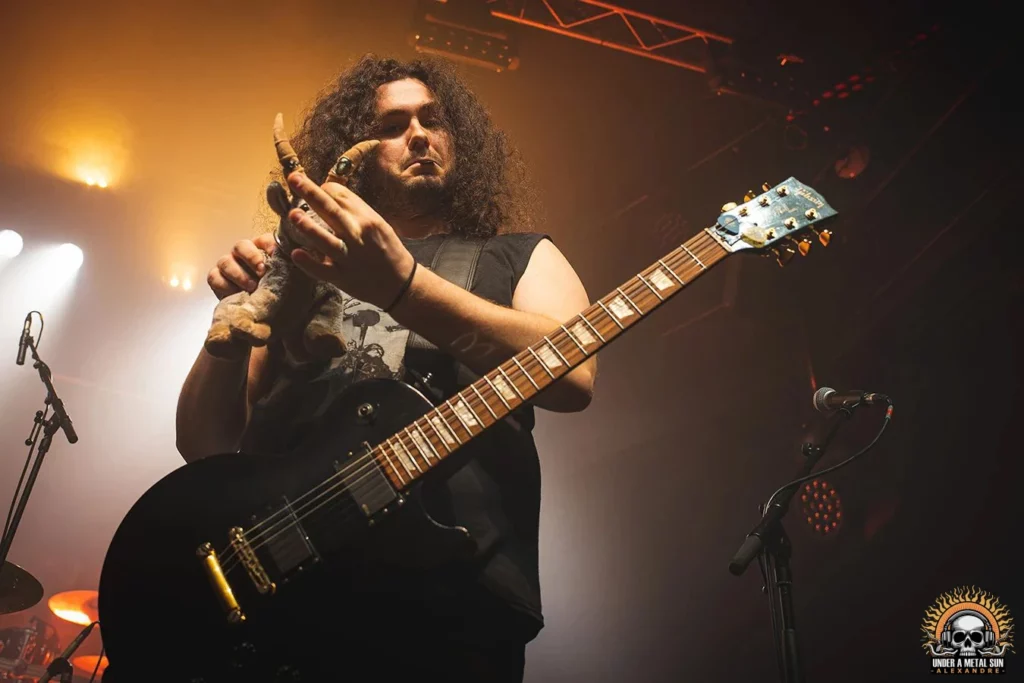 Hellripper le 17 janvier 2024 en première partie d'Abbath à Victoire 2