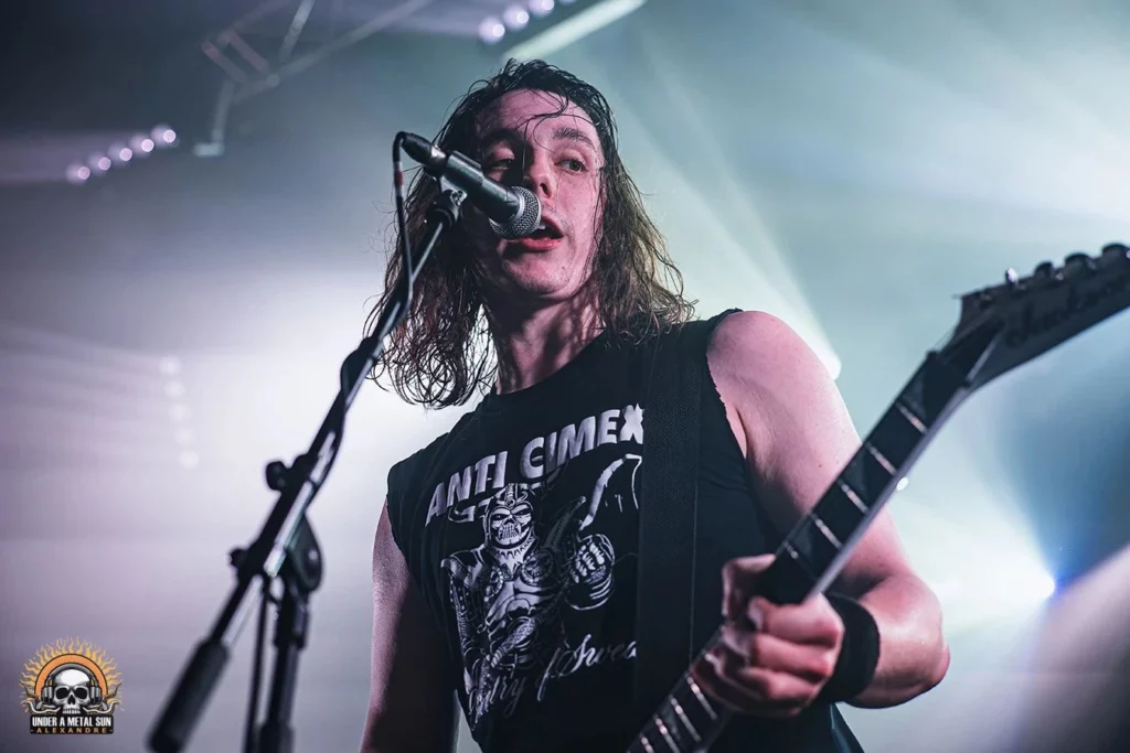 Hellripper le 17 janvier 2024 en première partie d'Abbath à Victoire 2