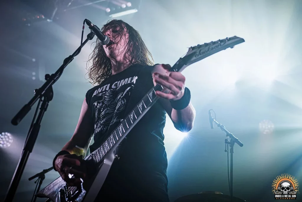 Hellripper le 17 janvier 2024 en première partie d'Abbath à Victoire 2