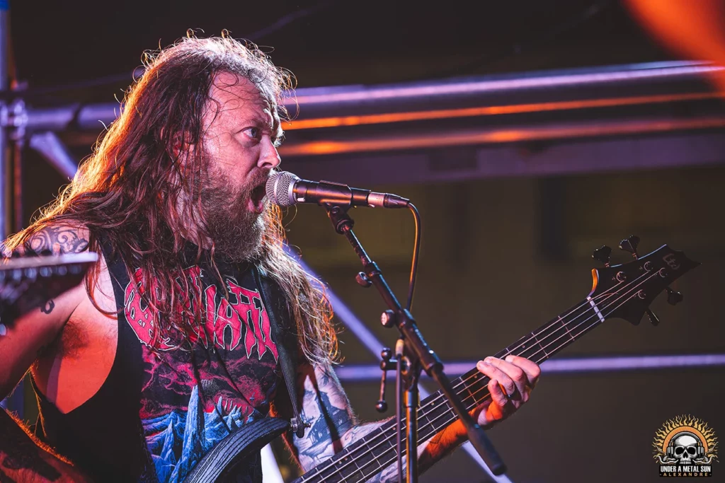 Mike Leon, bassiste de SOULFLY au Secret Place à Saint-Jean-de-Védas, tournée 2024