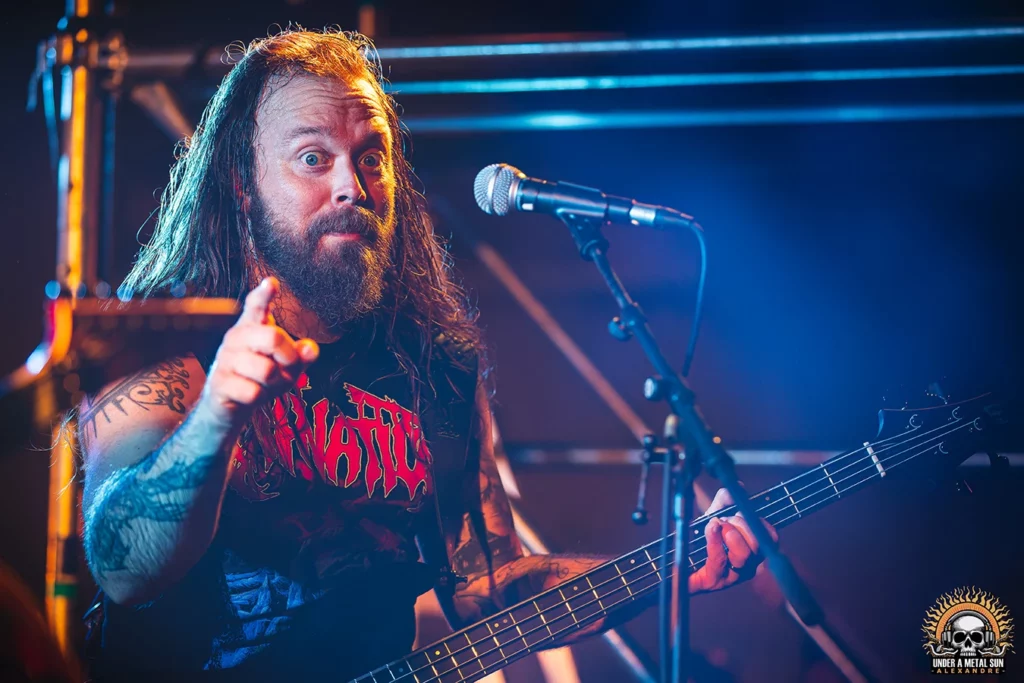 Mike Leon, bassiste de SOULFLY au Secret Place à Saint-Jean-de-Védas, tournée 2024