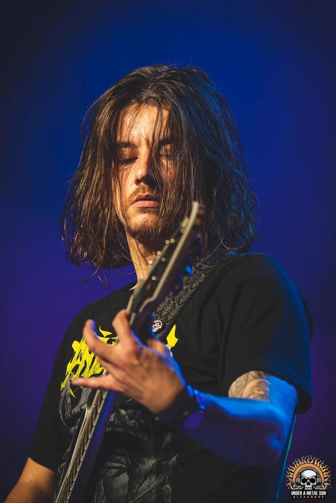 Le guitariste de Death Decline