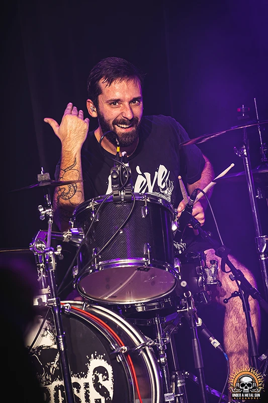 Le batteur de Death Decline
