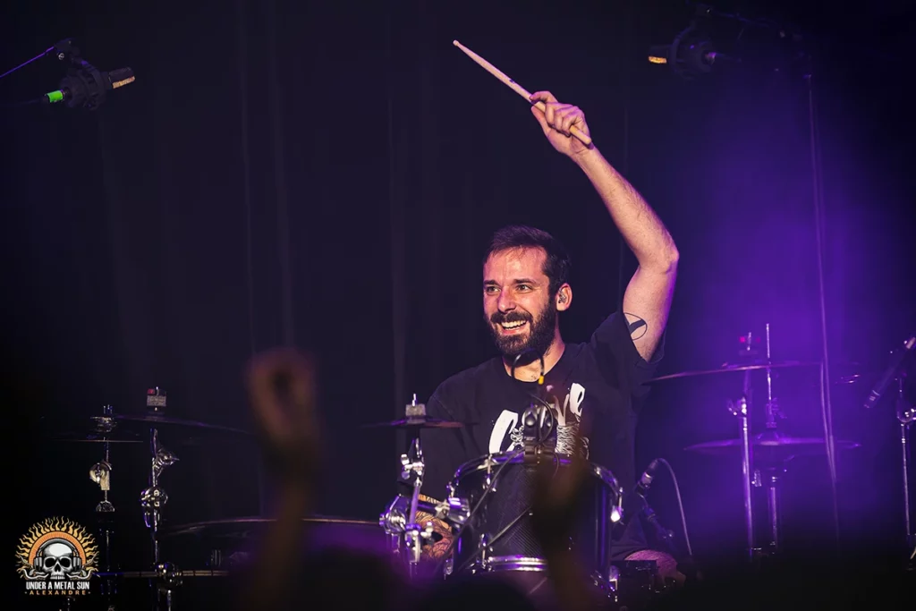 Le batteur de Death Decline