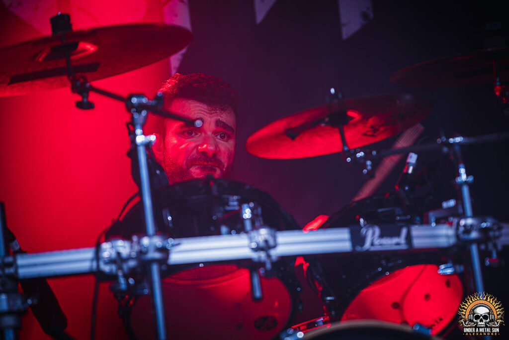 Maël, batteur de Stone Horns
