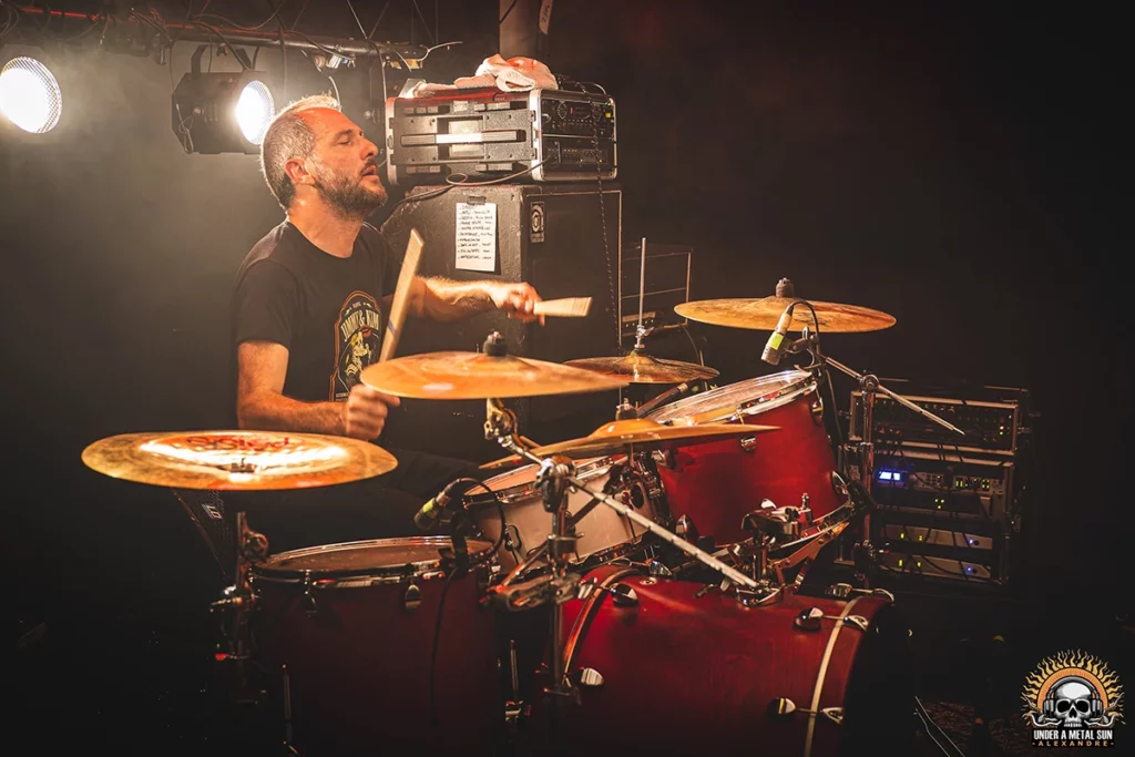 Bronca, et son batteur Mitch, le 30 novembre 2024 au Rising Dead Boys de novembre 2024