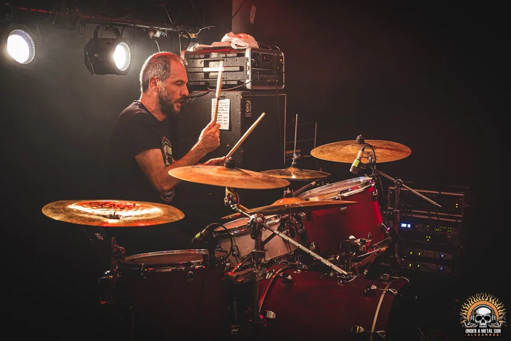 Mitch, batteur de BRONCA