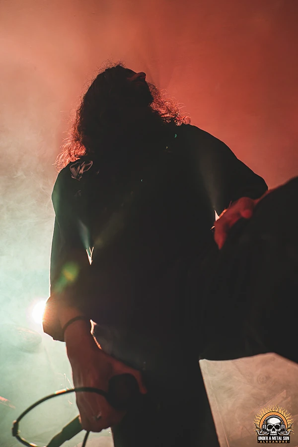 Pierre, chanteur de Kalvaire chez les Rising dead boys