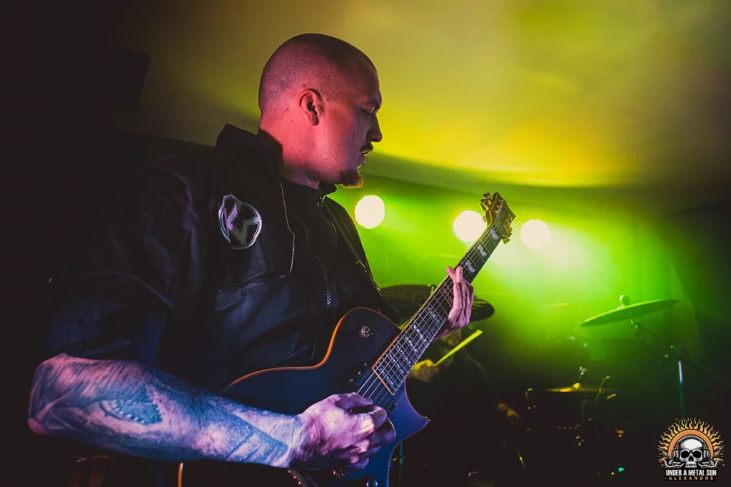Fabien, guitariste du groupe Kalvaire