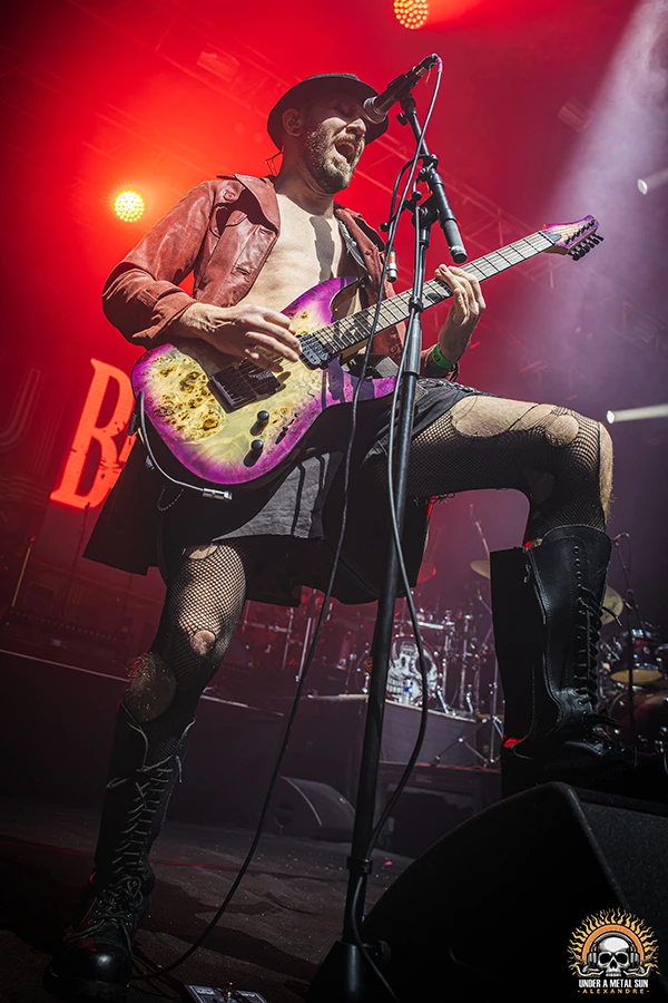 Seth, guitariste compositeur du groupe Bad Tripes - © Under a Metal sun