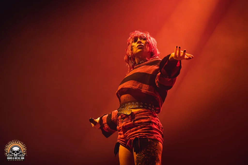 Hikiko en ouverture pour Ultra Vomit le 7 février 2025 - © Under a Metal sun