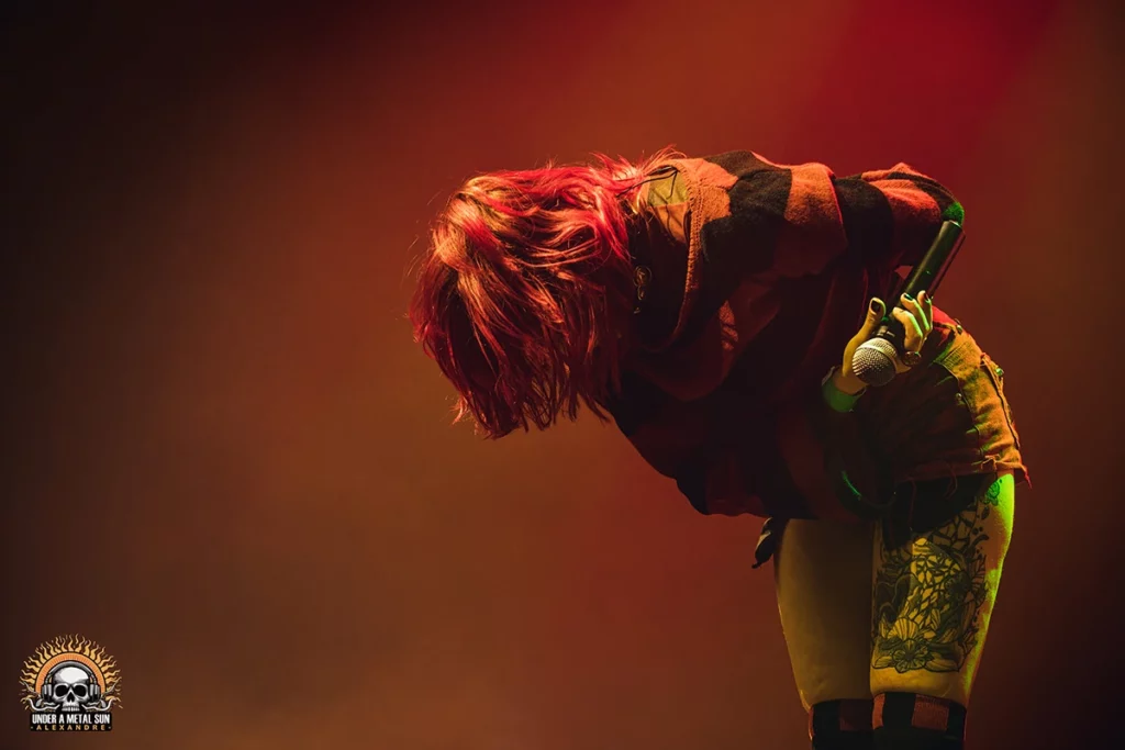 Hikiko Mori au concert du 07/02/2025 - © Under a Metal sun