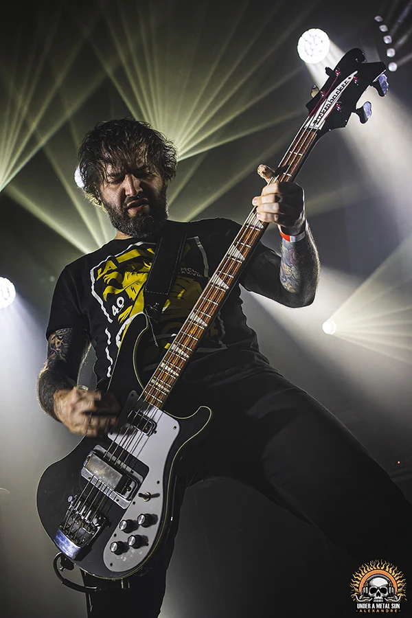 Florian Celdran, bassiste de HARAH - © Under a Metal Sun