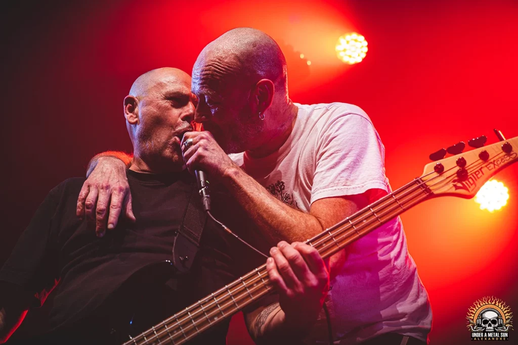 Phil et Reuno, potes au sein de LOFOFORA depuis 1989 - © Under a Metal Sun