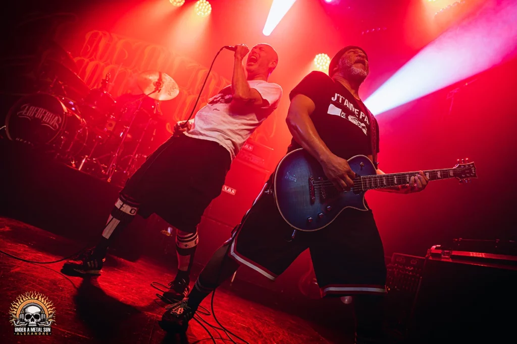 Reuno et Daniel de LOFOFORA lors du concert du 13 février 2025 à Montpellier - © Under a Metal Sun