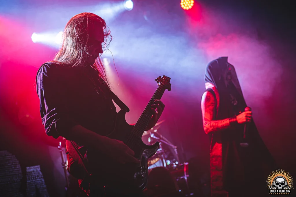 Seth lors du concert le 01/02/2025 à La Moba - © Under a Metal Sun