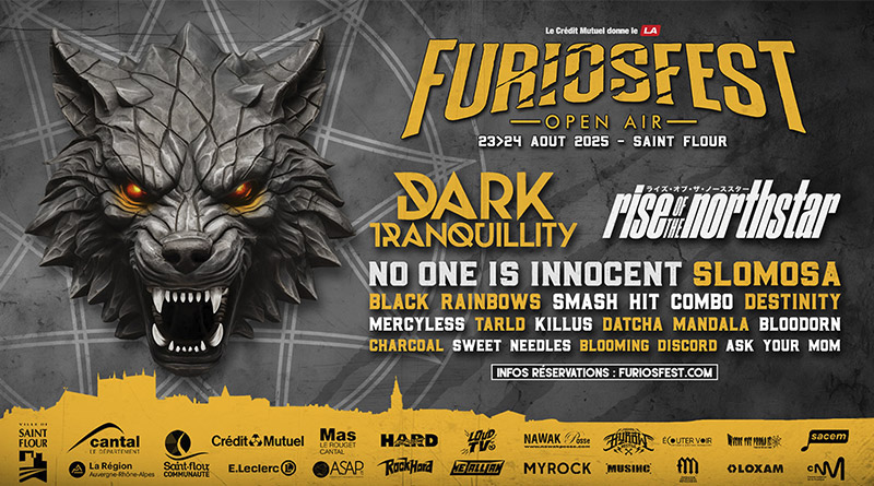 Le Furios Fest 2025 dévoile son affiche pour sa 5eme édition - Under a Metal Sun