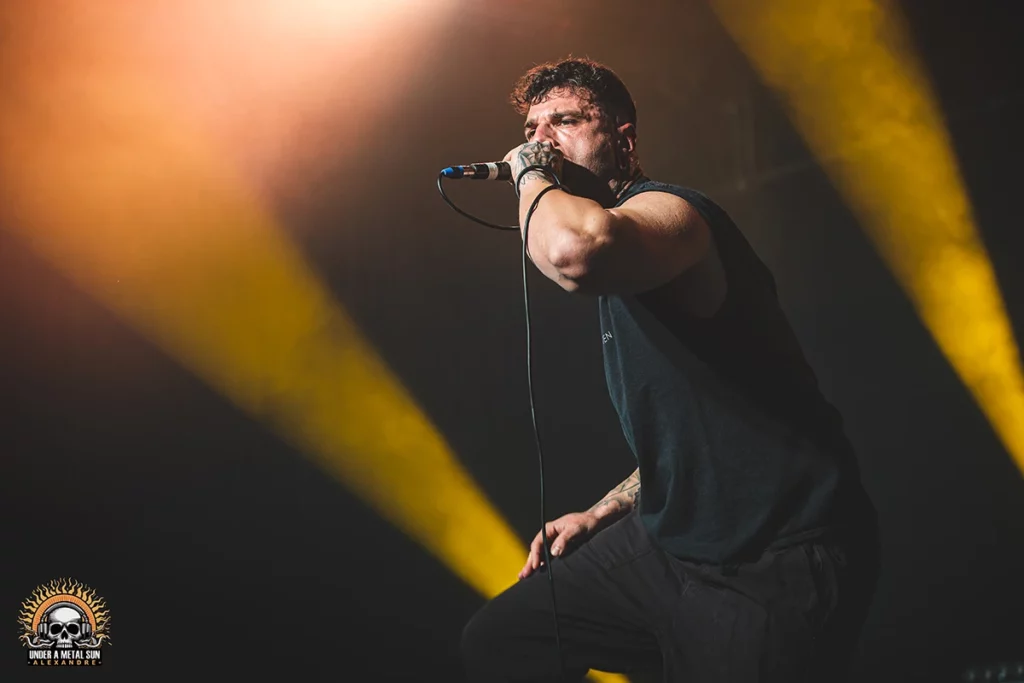 Common Enemies et son metalcore lors du concert du 15/02/2025 à Martigues - © Under a Metal Sun