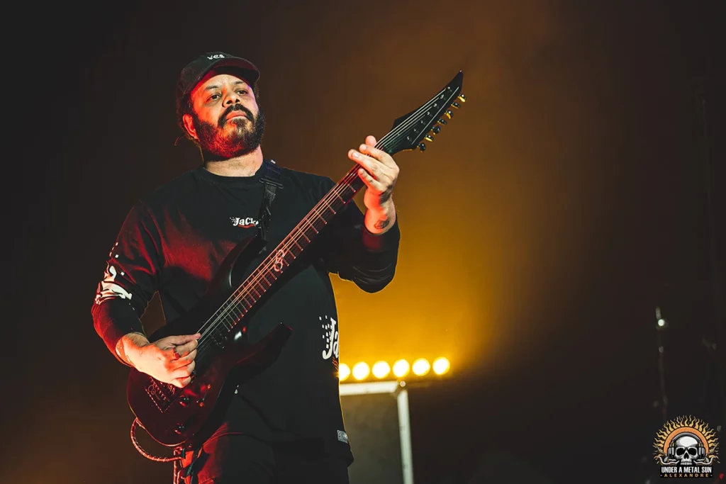 Bobby de Common Enemies au concert du 15/02/2025 à Martigues - © Under a Metal Sun