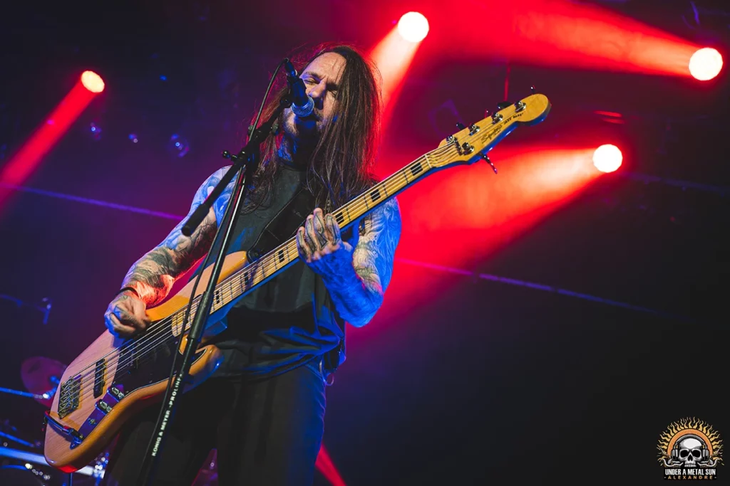 Val, bassiste de Common Enemies, à la METAL NIGHTS du 15 février 2025 - © Under a Metal Sun
