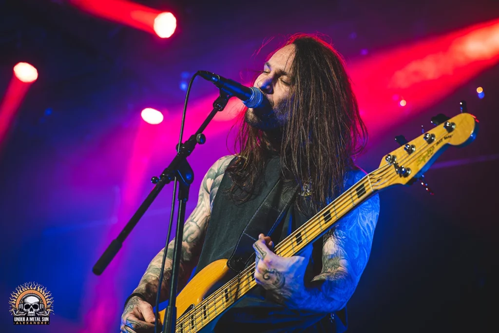 Common Enemies et son bassiste à la METAL NIGHTS du 15/02/2025 - © Under a Metal Sun