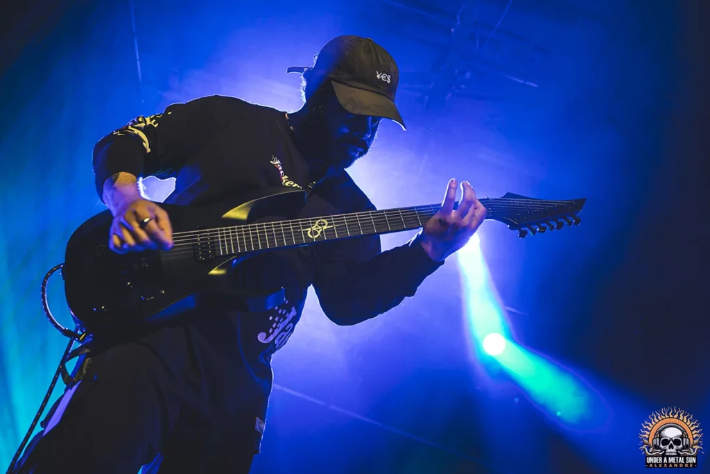 Bobby de Common Enemies au concert METAL NIGHTS du 15 février 2025 à Martigues - © Under a Metal Sun