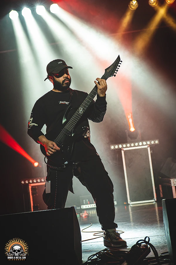 Bobby de Common Enemies au concert du 15/02/2025 à Martigues - © Under a Metal Sun