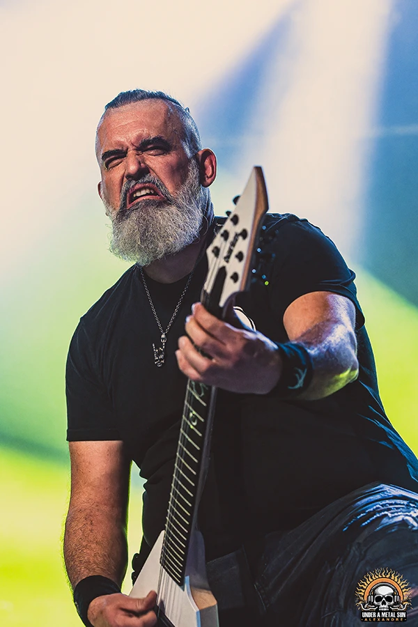 Enzo, guitariste d\'eOn, à la Metal Nights du 15/02/2025 - © Under a Metal Sun