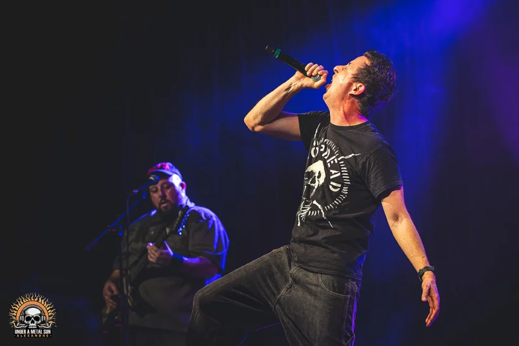Flo, chanteur d\'eOn, à la Metal Nights du 15/02/2025 - © Under a Metal Sun