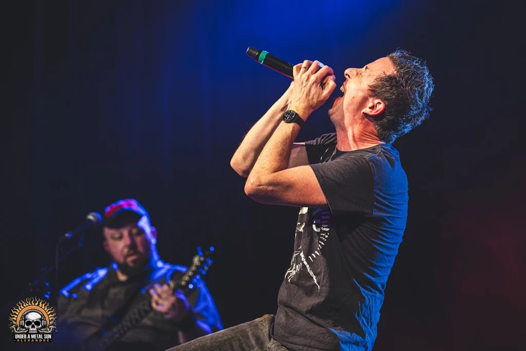 Flo d\'Element of Noise lors du concert du 15/02/2025 à Martigues - © Under a Metal Sun