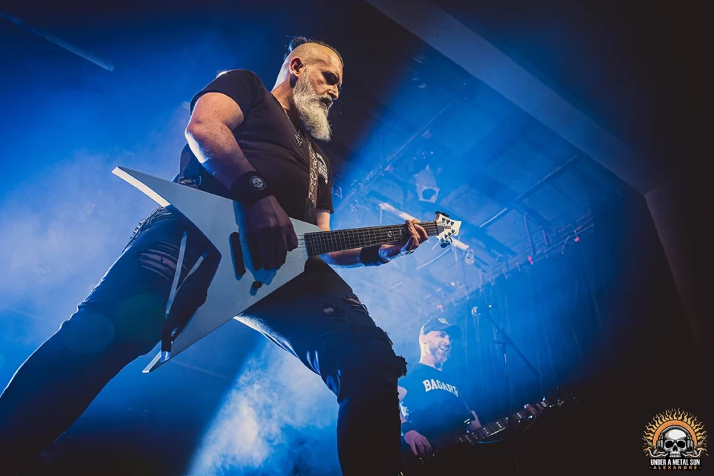 Enzo d\'Element of Noise lors du concert du 15/02/2025 à Martigues - © Under a Metal Sun