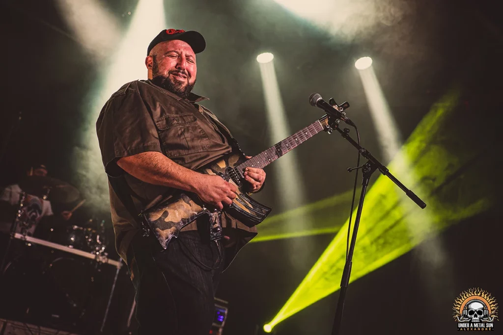 Kad d\'Element of Noise lors du concert du 15/02/2025 à Martigues - © Under a Metal Sun