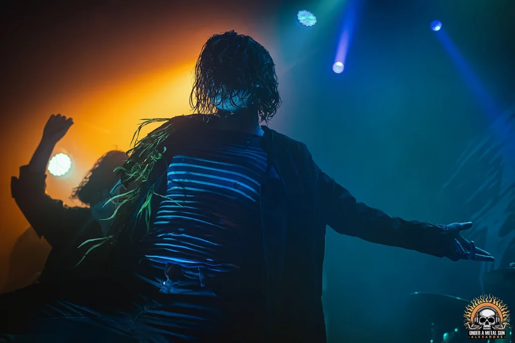 HOULE et sa tempête en concert- © Under a Metal Sun