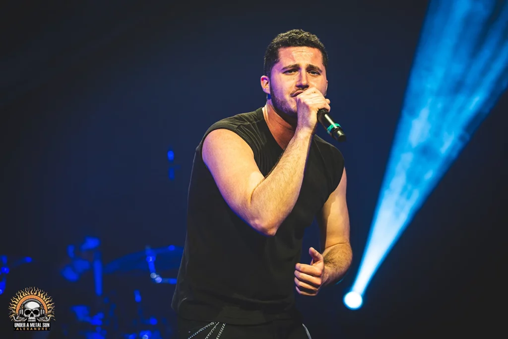 Payback et son chanteur Loris à la Metal Nights du 15 février 2025 - © Under a Metal Sun