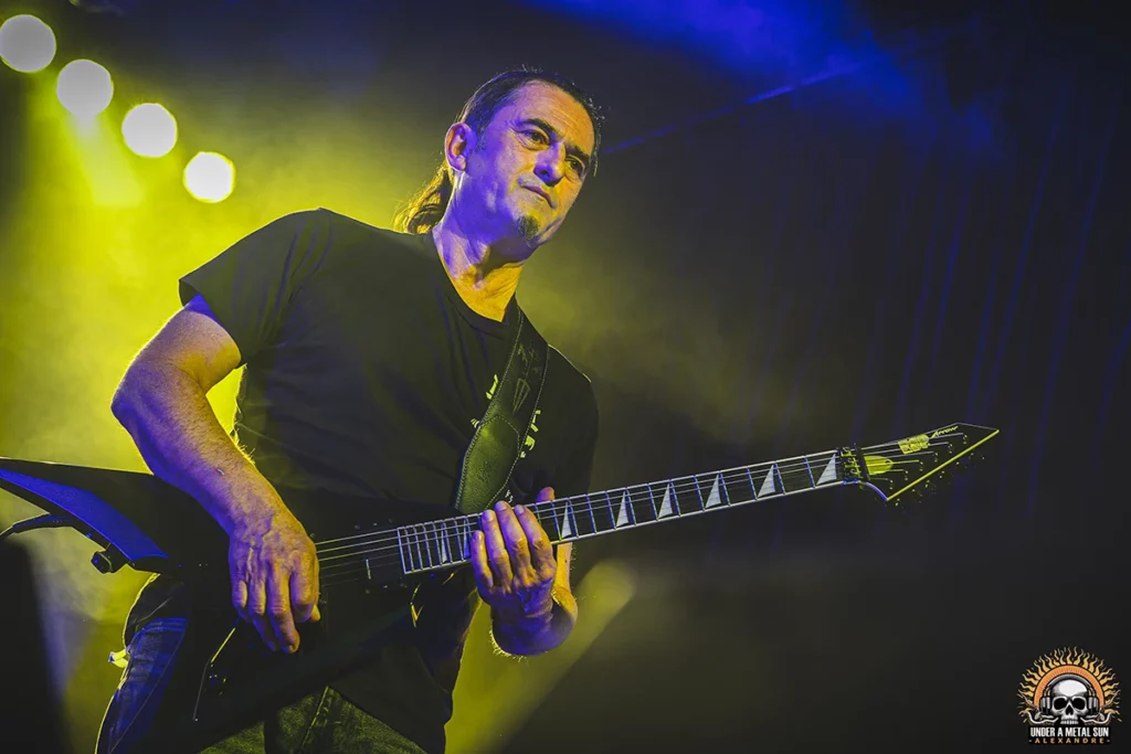 Guitariste de Payback à la Metal Nights du 15/02/2025 - © Under a Metal Sun