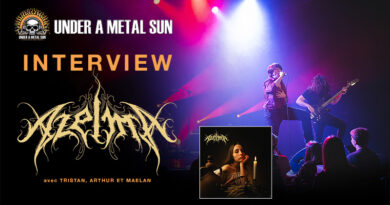 AZELMA en interview pour Under a Metal Sun