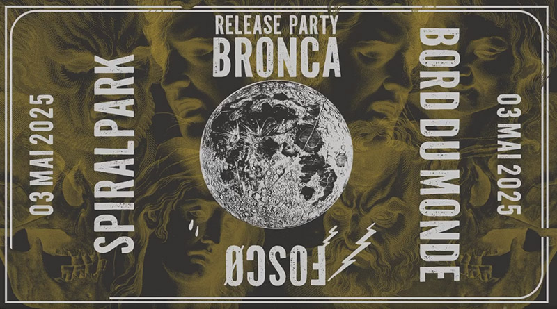 Release party du groupe BRONCA chez les Rising Dead Boys, le 3 mai 2025 - Under a Metal Sun