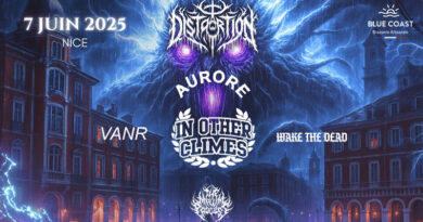 Le Festival Distorsion revient pour un hors-série à Nice le 07 juin 2025 - Under a Metal Sun