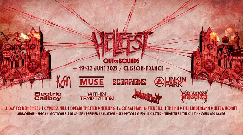 Le Hellfest 2025 dévoile son affiche complète - Under a Metal Sun