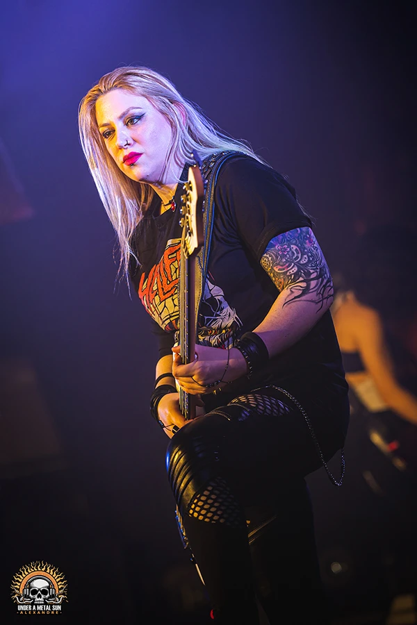 HEL PYRE à l'Espace Julien lors du warm-up Hellfest 2025 à Marseille - Under a Metal Sun