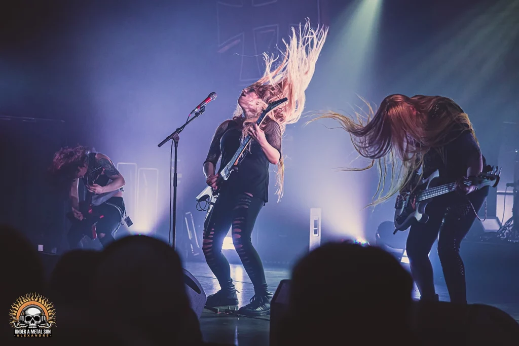 NERVOSA et son Thrash/Death à l'Espace Julien le 25 mars 2025 - Under a Metal Sun