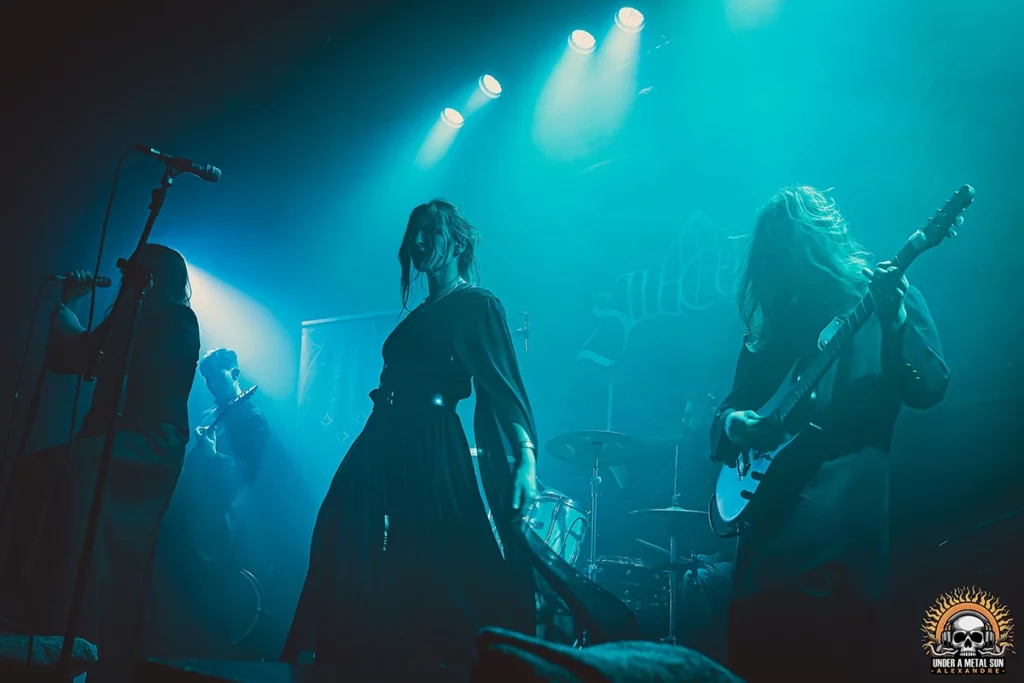 Silhouette, le 22 mars 2025 à l'Antirouille de Montpellier - © Under a Metal Sun