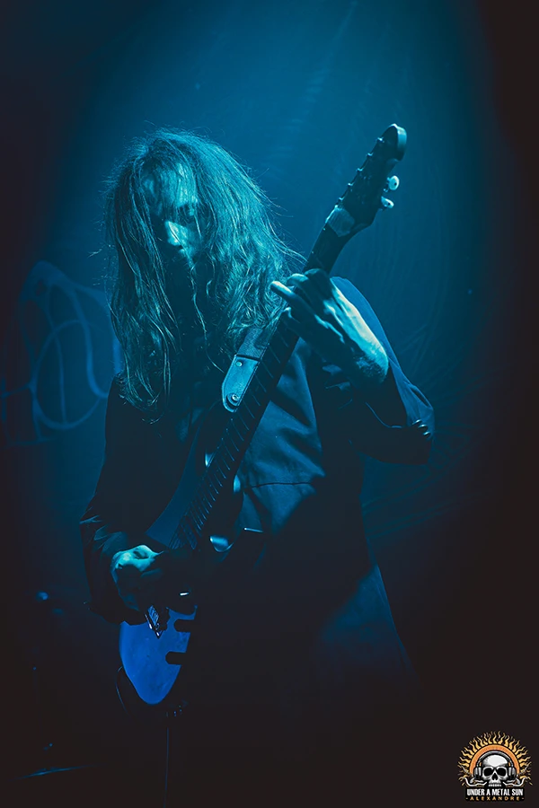 Silhouette, groupe de Black Metal atmosphérique, le 22 mars 2025 à l'Antirouille de Montpellier - © Under a Metal Sun